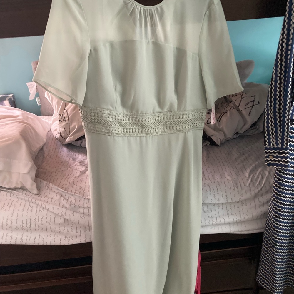 Elegant Sage Green Dress